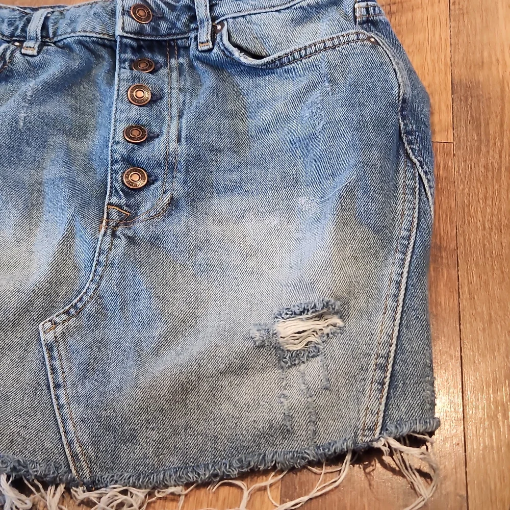 Free people jean skirt - Picture 7 of 8